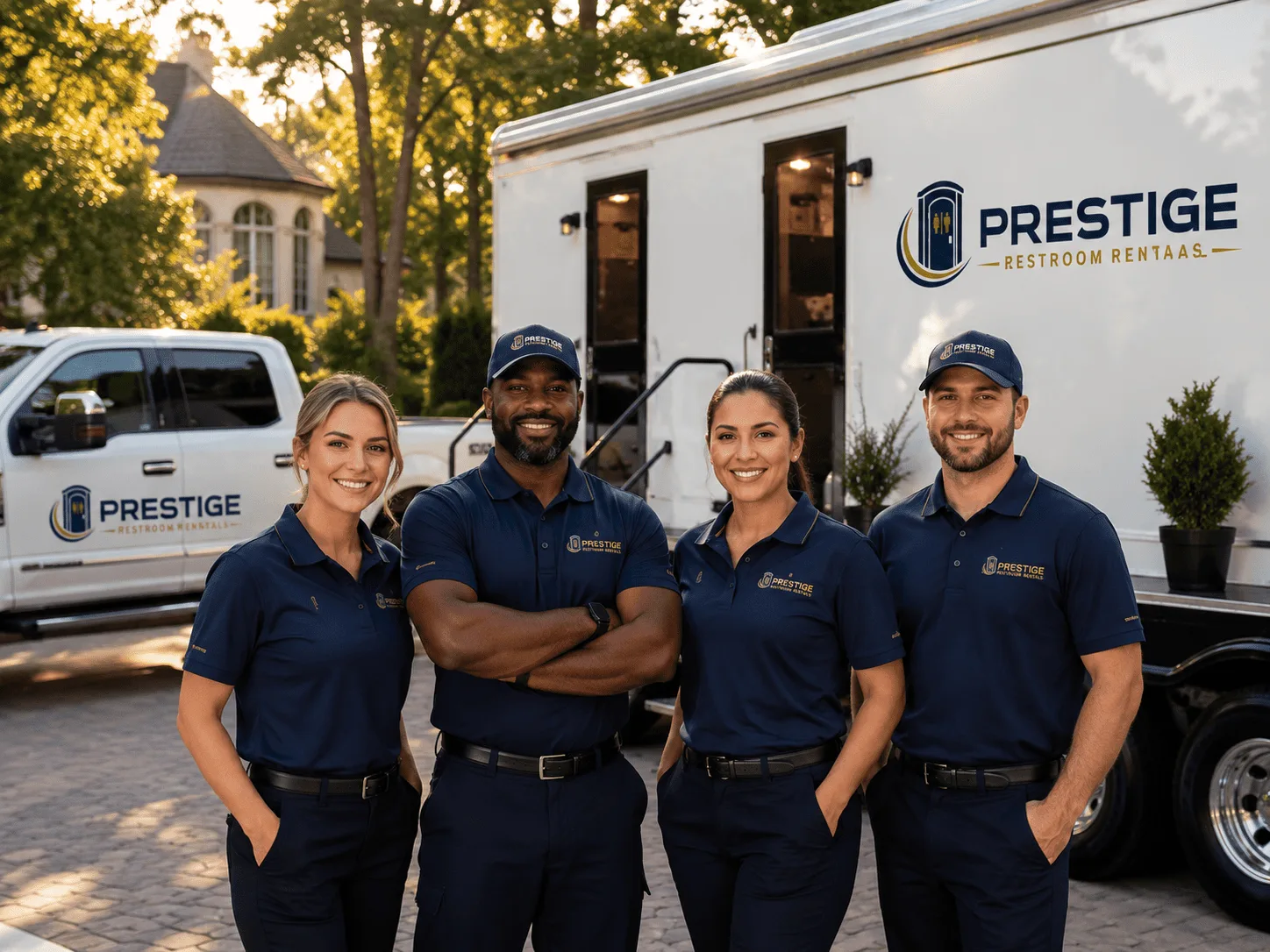 Trusted Luxury Portable Restrooms company in Rex, NC